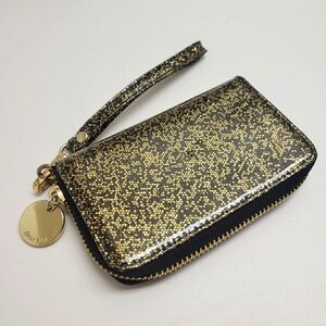 Deux Lux Golden Sparkle Wristlet Wallet
